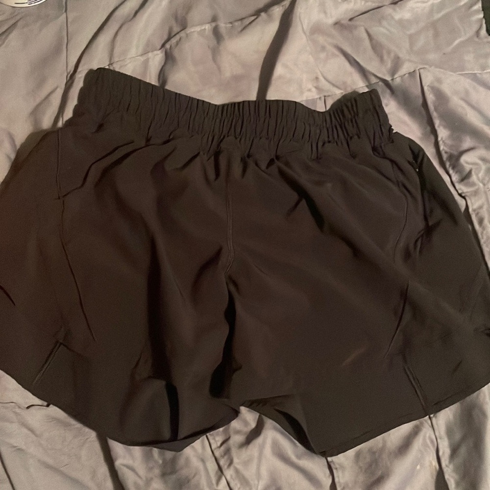 Black Lululemon shorts size Medium